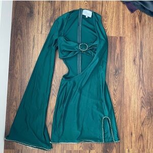 Khanum’s green dress